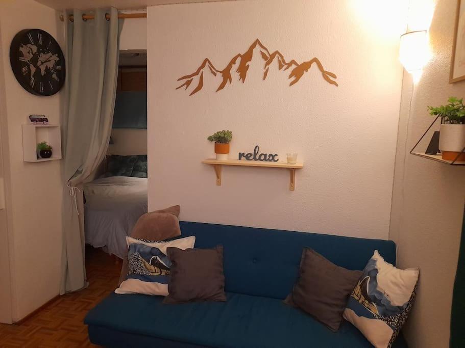 Rez De Jardin / Pieds Des Pistes Apartment Bernex Luaran gambar